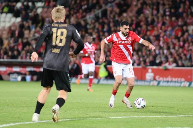 10 Tolcay Cigerci Energie Cottbus Football 3 Liga 2025 2026 FC Energie Cottbus VfB Stuttgart II