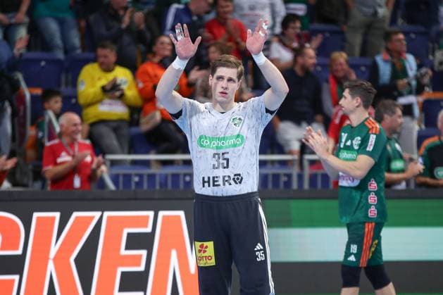 26 09 2025, xgox, Handball Daikin HBL, TSV Hannover Burgdorf HC Erlangen emspor, v l Joel Birlehm Hannover, 35 disappointed, looks disappointed, dejected, disappointed Hannover