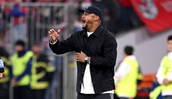 Soccer 1 Bundesliga Season 2025 2026 5 Matchday FC Bayern Muenchen SV Werder Bremen 26 09 2025 Coach Vincent Kompany FC Bayern Muenchen