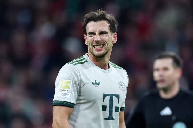 Soccer 1 Bundesliga 5 Matchday FC Bayern Munich SV Werder Bremen on 26 09 2025 at the Allianz Arena in Munich Leon Goretzka Munich DFL regulations prohibit any use of photographs as image sequences and or quasi video xMSx