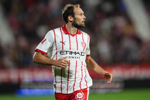 ESP: Girona FC v RCD Espanyol . Liga match 2025-2026, Date 7 Daley Blind of Girona FC during the La Liga match 2025-2026, date 7 between Girona FC and RCD Espanyol played at Montilivi Stadium on September 26, 2025 in Girona, Spain. kpng Copyright: xBaguxBlancox xPRESSINx PS_240926_GIR_ESP_2526_015