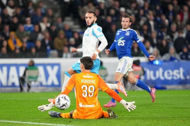 RC Strasbourg Alsace v Olympique de Marseille - Ligue 1 McDonald s 2025 2026 09 Amine GOUIRI (om) during the Ligue 1 McDonald s match between Strasbourg and Marseille at Stade de la Meinau on September 26, 2025 in Strasbourg, France. Strasbourg France  Copyright: xFEPx 776348145