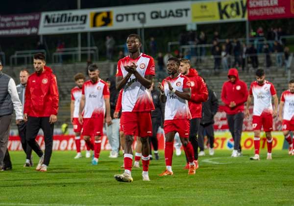 Josue Santo Sportfreunde Siegen, 8 Sportfreunde Siegen VfL Bochum U21 26 09 2025 Soccer, Regionalliga West, 10 Matchday, GER, Siegen, Leimbachstadion Siegen Copyright: HMBxMedia xMarcoxBader