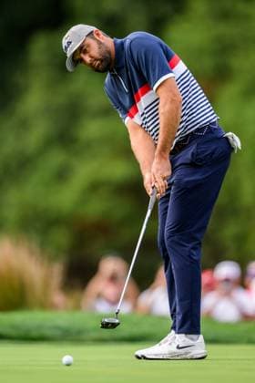 250926 Scottie Scheffler of Team USA during a foursome match on day 1 of the Ryder Cup on September 26, 2025 in New York Photo Jesper Zerman BILDBYRAN kod JZ JZ0617 golf ryder cup day 1 bbeng  Copyright: JESPERxZERMAN BB250926JZ097