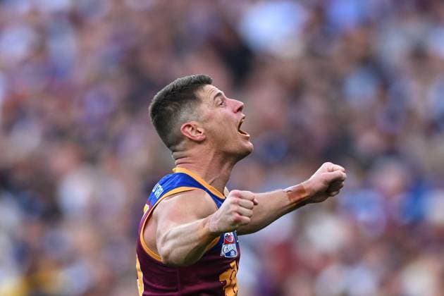 2025 AFL GRAND FINAL, Dayne Zorko of the Lions reacts during the AFL Grand Final between the Geelong Cats and the Brisbane Lions at the Melbourne Cricket Ground in Melbourne, Saturday, September 27, 2025. ( NO ARCHIVING, EDITORIAL USE ONLY MELBOURNE VICTORIA AUSTRALIA  Copyright: xJAMESxROSSx 20250927117751044850