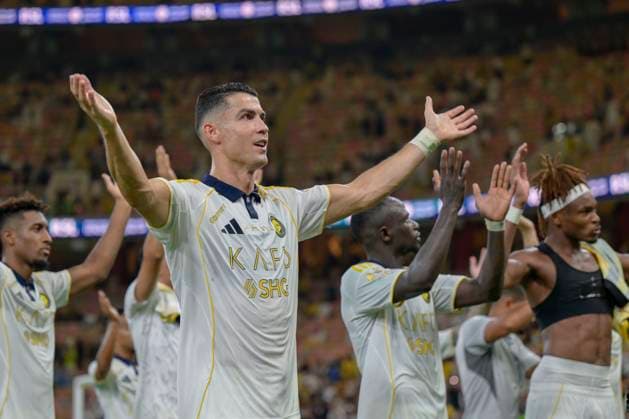 JEDDAH, SAUDI ARABIA - SEPTEMBER 26: Cristiano Ronaldo after the Saudi Pro League match between Al Ittihad and Al Nassr at King Abdullah Sports City on September 26, 2025 in Jeddah, Saudi Arabia. (Photo by Khalid Alhaj) SPO  Copyright: xKhalidxAlhaj