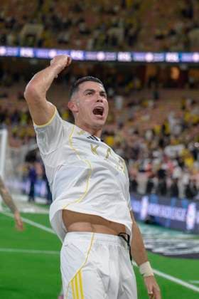 JEDDAH, SAUDI ARABIA - SEPTEMBER 26: Cristiano Ronaldo after the Saudi Pro League match between Al Ittihad and Al Nassr at King Abdullah Sports City on September 26, 2025 in Jeddah, Saudi Arabia. (Photo by Khalid Alhaj) SPO  Copyright: xKhalidxAlhaj