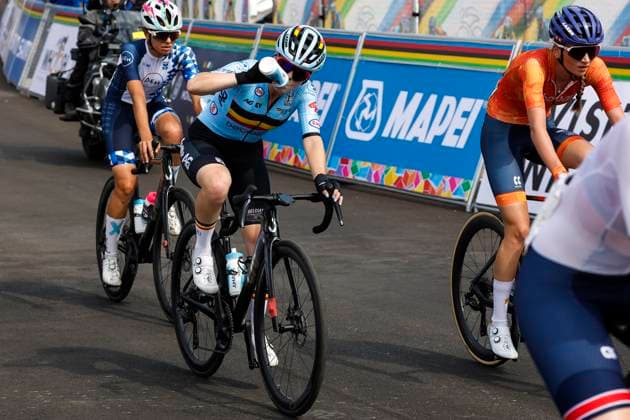 2025 UCI Road World Championships Kigali Rwanda 2025 UCI Road World Championships Kigali Rwanda - Women Junior Road Race - Kigali - Kigali 74 km - 27 09 2025 - Belgium - photo Luca Bettini SprintCyclingAgency 2025 Kigali Rwanda  Copyright: xLucaxBettinix xSprintcyclingagencyx