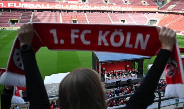 Football, 1st BL, 1. FC Köln General Meeting