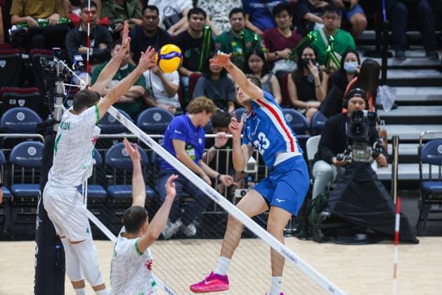 2025.09.27 Pasay City Manila siatkowka mezczyn Mistrzostwa Swiata FIVB 2025 Czechy - Bulgaria N z FIVB Men s World Championship, WM, Weltmeisterschaft 2025 Czechia - Bulgary semi finals polfinal radosc zwyciestwo winner win kibice doping Foto Szymon Gorski PressFocus 2025.09.27 Pasay City Manila volleyball men FIVB Men s World Championship 2025 Czechy - Bulgaria FIVB Men s World Championship 2025 Czechia - Bulgary semi finals polfinal radosc zwyciestwo winner win kibice doping Credit: Szymon Gorski PressFocus NEWSPIX.PL --- newspix.pl 