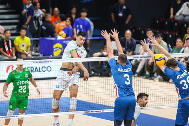 2025.09.27 Pasay City Manila siatkowka mezczyn Mistrzostwa Swiata FIVB 2025 Czechy - Bulgaria N z FIVB Men s World Championship, WM, Weltmeisterschaft 2025 Czechia - Bulgary semi finals polfinal radosc zwyciestwo winner win kibice doping Foto Szymon Gorski PressFocus 2025.09.27 Pasay City Manila volleyball men FIVB Men s World Championship 2025 Czechy - Bulgaria FIVB Men s World Championship 2025 Czechia - Bulgary semi finals polfinal radosc zwyciestwo winner win kibice doping Credit: Szymon Gorski PressFocus NEWSPIX.PL --- newspix.pl 