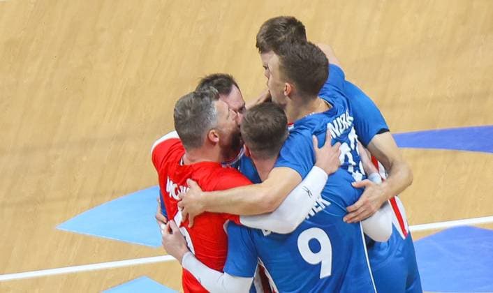 2025.09.27 Pasay City Manila siatkowka mezczyn Mistrzostwa Swiata FIVB 2025 Czechy - Bulgaria N z FIVB Men s World Championship, WM, Weltmeisterschaft 2025 Czechia - Bulgary semi finals polfinal radosc zwyciestwo winner win kibice doping Foto Szymon Gorski PressFocus 2025.09.27 Pasay City Manila volleyball men FIVB Men s World Championship 2025 Czechy - Bulgaria FIVB Men s World Championship 2025 Czechia - Bulgary semi finals polfinal radosc zwyciestwo winner win kibice doping Credit: Szymon Gorski PressFocus NEWSPIX.PL --- newspix.pl 