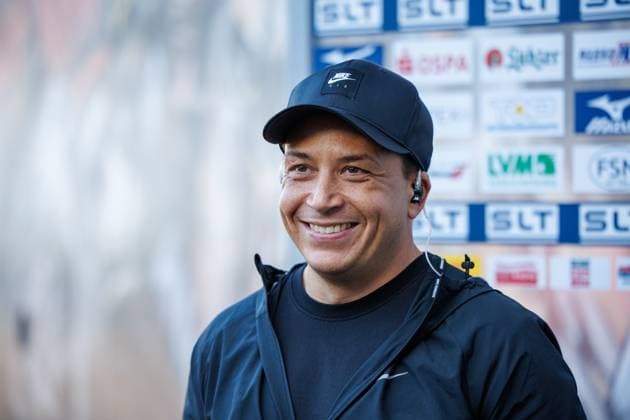 Coach Samir Ferchichi Havelse GER, FC Hansa Rostock vs TSV Havelse, Football, Men, 3 Liga, 08 Matchday, Season 2025 2026, 27 09 2025 Rostock Ostseestadion Mecklenburg Vorpommern Germany