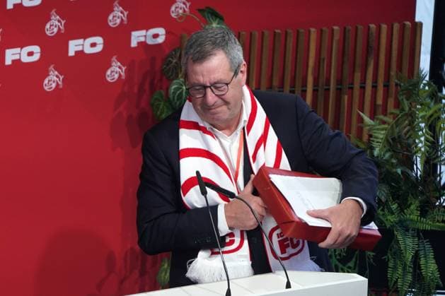 Football, FC Köln Annual General Meeting, Dr. Werner Wolf,