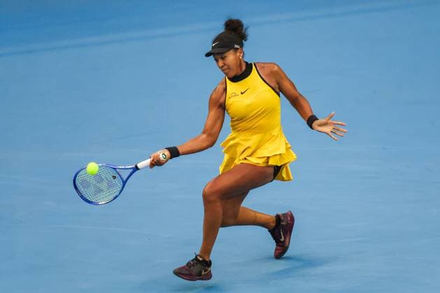 BEIJING, CHINA - SEPTEMBER 27: Naomi Osaka of Japan competes in the Women s Singles Round of 64 match against Allaksandra Sasnovich on day 6 of the 2025 China Open at National Tennis Center on September 27, 2025 in Beijing, China.  Copyright: xVCGx 111593531302