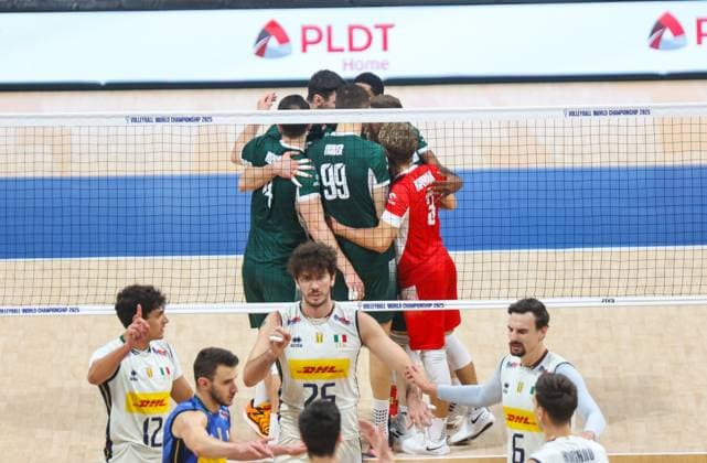 2025.09.27 Pasay City Manila siatkowka mezczyn Mistrzostwa Swiata FIVB 2025 Polska - Wlochy N z FIVB Men s World Championship, WM, Weltmeisterschaft 2025 Poland - Italy semi finals pofinal radosc zwyciestwo kibice doping Foto Szymon Gorski 2025.09.27 Pasay City Manila volleyball men FIVB Men s World Championship 2025 Polska - Wlochy FIVB Men s World Championship 2025 Poland - Italy semi finals pofinal radosc zwyciestwo kibice doping Credit: Szymon Gorski NEWSPIX.PL --- newspix.pl 