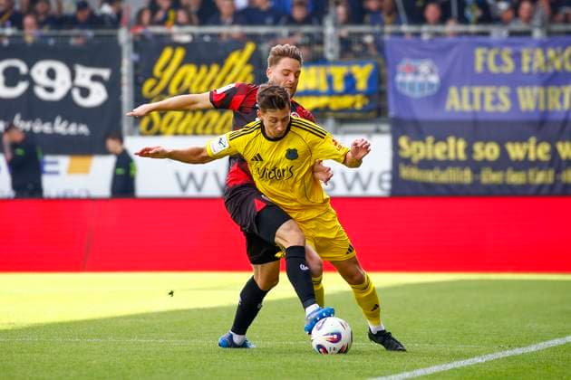 Football, 3rd division, SV Wehen Wiesbaden - 1. FC Saarbrücken