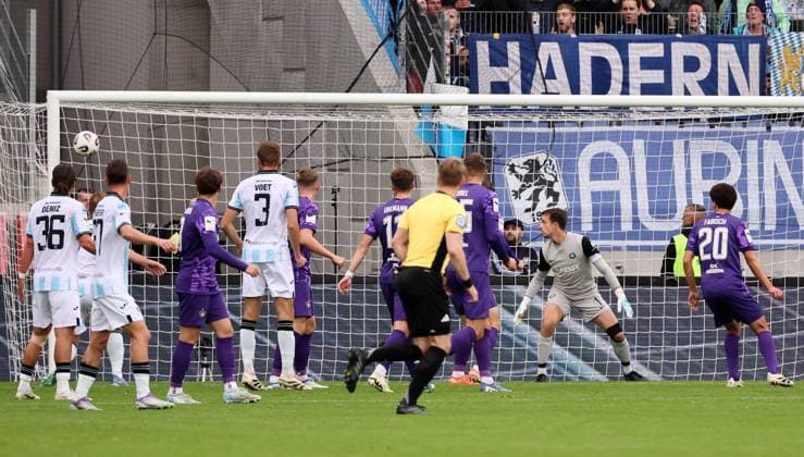 Football, 3rd League, FC Erzgebirge Aue - TSV 1860 Munich
