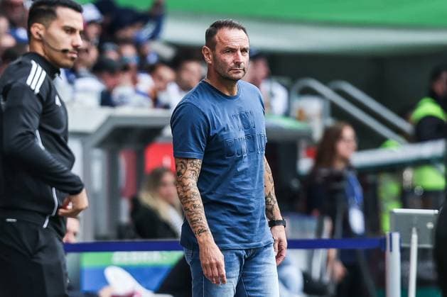 sports, football, 3 league season 2025 2026 8 matchday MSV Duisburg FC Ingolstadt 04 27 09 2025, schauinsland reisen arena Dietmar Hirsch head coach, MSV Duisburg Duisburg schauinsland reisen arena North Rhine-Westphalia Germany