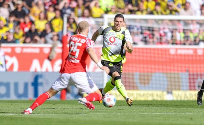 Football, 1. BL, 1. FSV Mainz 05 - Borussia Dortmund