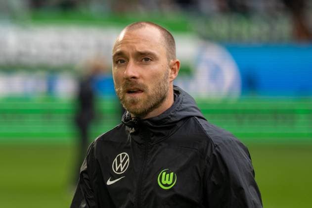 Germany Soccer 1 Bundesliga, Matchday 6 2025 2026, VfL Wolfsburg RB Leipzig on 27 09 2025 in Wolfsburg Volkswagen Arena Christian Eriksen VfL Wolfsburg 24 Copyright: xSvenxHeidmannx