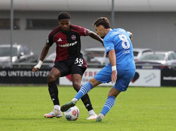 Football, RL Bayern, 1. FC Nürnberg II - FC Illertissen