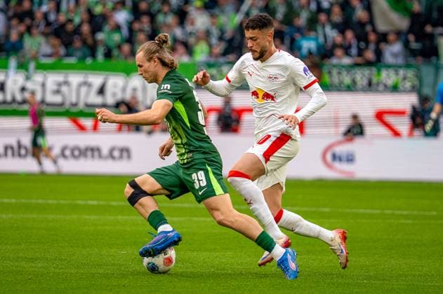 Football, 1st BL, VfL Wolfsburg - RB Leipzig