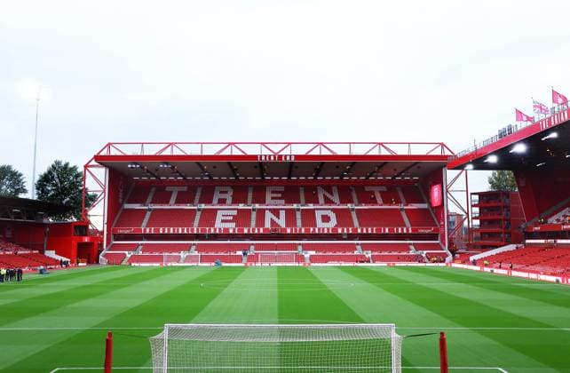A general view ahead of the match Nottingham Forest v Sunderland, Premier League, Football, City Ground, Nottingham, UK - 27 Sep 2025Nottingham City Ground United Kingdom EDITORIAL USE ONLY No use with unauthorised audio, video, data, fixture lists, club league logos or live services. Online in-match use limited to 120 images, no video emulation. No use in betting, games or single club league player publications. Copyright: xMattxWest Shutterstockx 15503916b