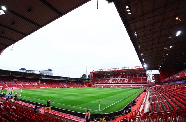 A general view ahead of the match Nottingham Forest v Sunderland, Premier League, Football, City Ground, Nottingham, UK - 27 Sep 2025Nottingham City Ground United Kingdom EDITORIAL USE ONLY No use with unauthorised audio, video, data, fixture lists, club league logos or live services. Online in-match use limited to 120 images, no video emulation. No use in betting, games or single club league player publications. Copyright: xMattxWest Shutterstockx 15503916c