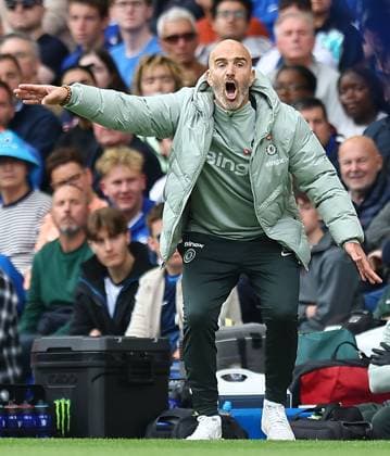 Enzo Maresca manager of Chelsea Chelsea v Brighton and Hove Albion, Premier League, Football, Stamford Bridge, London, UK - 27 Sep 2025London Stamford Bridge United Kingdom EDITORIAL USE ONLY No use with unauthorised audio, video, data, fixture lists, club league logos or live services. Online in-match use limited to 120 images, no video emulation. No use in betting, games or single club league player publications.  Copyright: xMichaelxZemanek Shutterstockx 15503910u