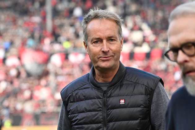 GER 1 FBL, FC St Pauli vs Bayer 04 Leverkusen 27 09 2025, Millerntorstadion, Hamburg, GER 1 FBL, FC St Pauli vs Bayer 04 Leverkusen in picture Coach Kasper Hjulmand Leverkusen nordphotoxGmbH xWitke nph00002