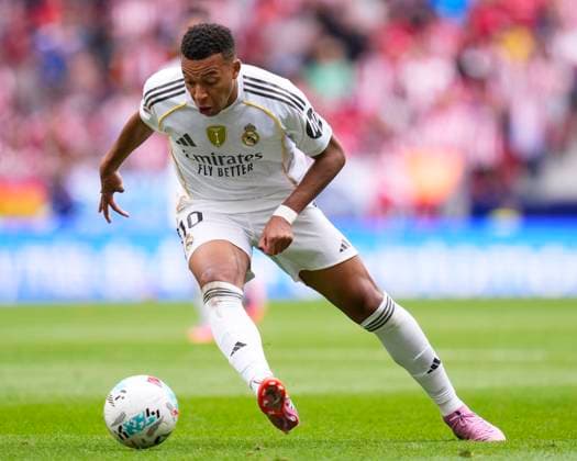 ESP: Atletico de Madrid - Real Madrid CF La Liga EA Sports. Date 7 Kylian Mbappe of Real Madrid CF during the La Liga EA Sports match between Atletico de Madrid and Real Madrid CF played at Riyadh Metropolitano Stadium on September 27, 2025 in Madrid. kpng Copyright: xCesarxCebollax xPRESSINx PS_240927_ATM_RMA_2526_244
