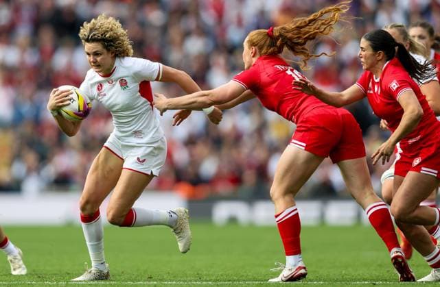 Rugby, Women, World Cup, Final, Canada - England