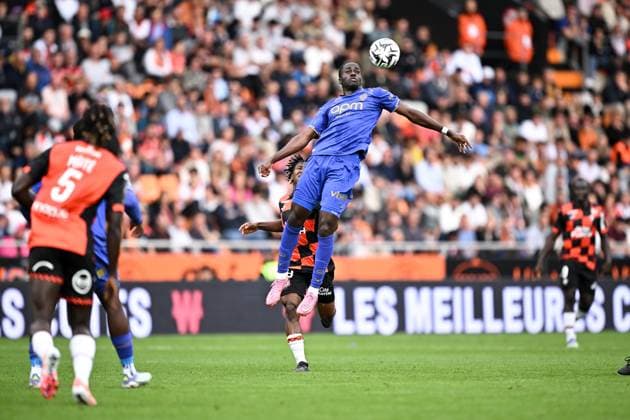 FC Lorient v AS Monaco FC - Ligue 1 McDonald s 2025 2026 04 Jordan TEZE (asm) during the Ligue 1 McDonald s match between Lorient and Monaco at Stade du Moustoir on September 27, 2025 in Lorient, France. Lorient France  Copyright: xFEPx 776348139