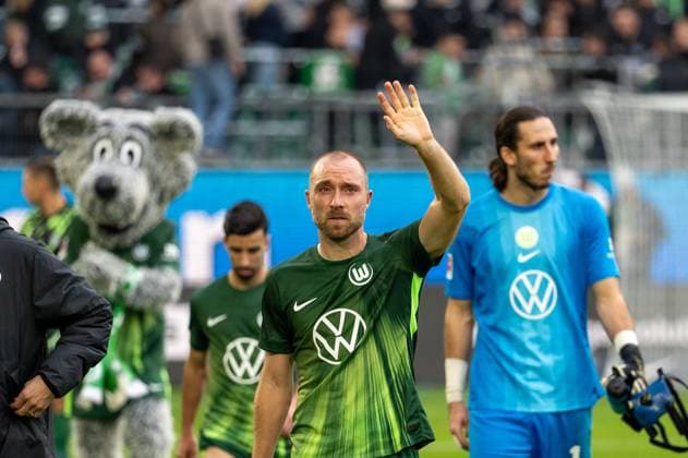 Germany Soccer 1 Bundesliga, Matchday 6 2025 2026, VfL Wolfsburg RB Leipzig on 27 09 2025 in Wolfsburg Volkswagen Arena Christian Eriksen VfL Wolfsburg 24 after the match Copyright: xSvenxHeidmannx