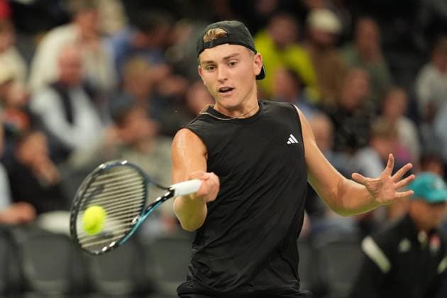 TENNIS : CO Met OrlÃ ans Open 2025 - ATP, Tennis Herren Challenger Tour 125 - 27 09 2025 Justin Engel (GER) during the CO Met OrlÃ ans Open 2025 semifinal, ATP Challenger Tour 125 tennis tournament on 27 September 2025 at CO Met Arena in OrlÃ ans, France - Photo Alexandre Martins Psnewz  Copyright: xALEXANDRExMARTINSx
