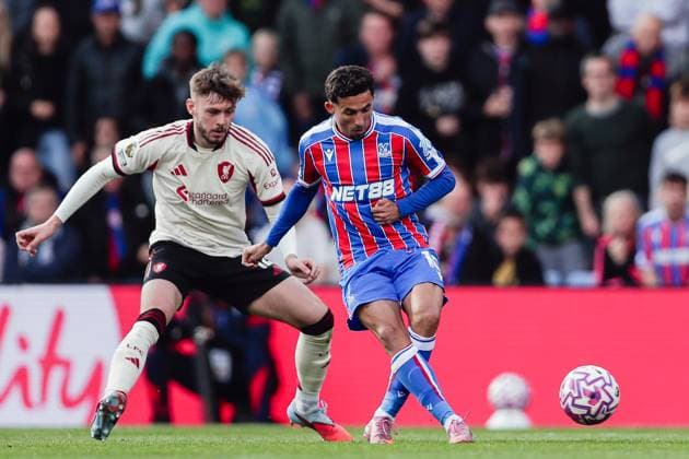 Yeremy Pino (10 Crystal Palace) in action during at the Premier League game between Crystal Palace and Liverpool at Selhurst Park in London, England. Copyright: xLiamxAsman SPPx Sportspressphoto_SPR33248