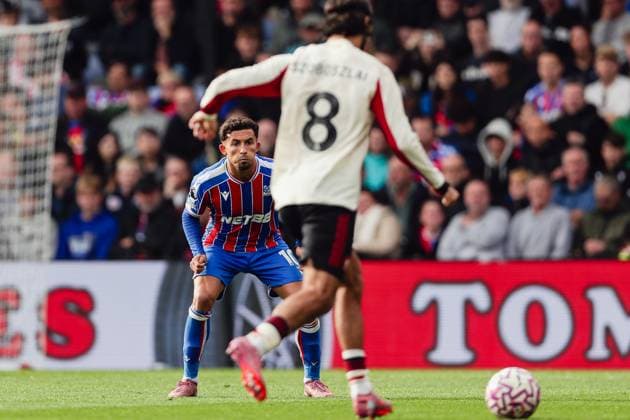 Yeremy Pino (10 Crystal Palace) in action during at the Premier League game between Crystal Palace and Liverpool at Selhurst Park in London, England. Copyright: xLiamxAsman SPPx Sportspressphoto_SPR33253