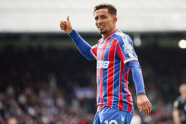 Yeremy Pino (10 Crystal Palace) during at the Premier League game between Crystal Palace and Liverpool at Selhurst Park in London, England. Copyright: xLiamxAsman SPPx Sportspressphoto_SPR33264