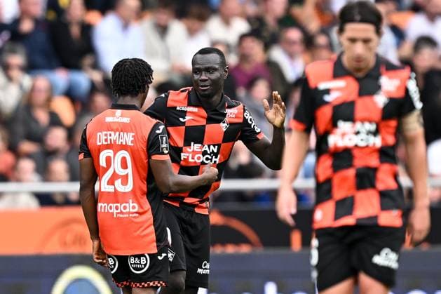FC Lorient v AS Monaco FC - Ligue 1 McDonald s 2025 2026 09 Mohamed BAMBA (fcl) during the Ligue 1 McDonald s match between Lorient and Monaco at Stade du Moustoir on September 27, 2025 in Lorient, France. Lorient France  Copyright: xFEPx 776348139