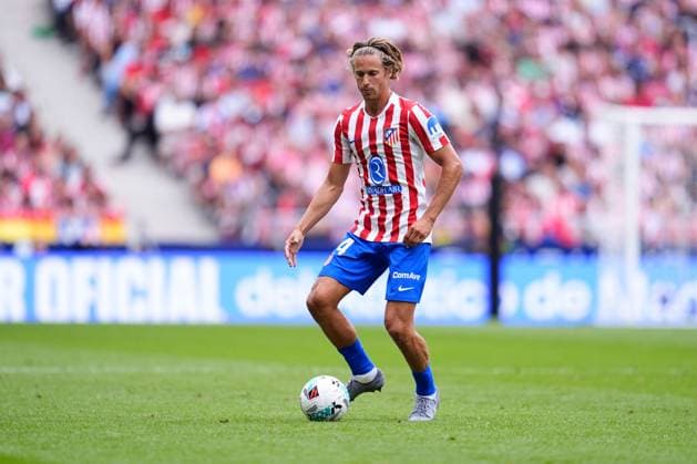 September 27, 2025, Madrid, Madrid, Spain: Marcos Llorente of Atletico de Madrid in action during the Spanish League, LaLiga EA Sports, football match played between Atletico de Madrid and Real Madrid at Riyadh Air Metropolitano stadium on September 27, 2025, in Madrid, Spain. Madrid Spain - ZUMAa181 20250927_zaa_a181_212 Copyright: xDennisxAgyemanx