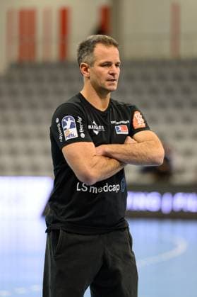 Flohr, Matthias Coach, HBW Balingen Weilstetten GER, Bavaria, HSC 2000 Coburg v HBW Balingen Weilstetten, 2 Handball Bundesliga, Handball, Matchday 5, Season 2025 2026, 7 30 p.m., Saturday, 27 09 2025 GER, Bavaria, HSC 2000 Coburg v HBW Balingen Weilstetten, 2 Handball Bundesliga, Handball, Matchday 5, Season 2025 2026, 7 30 p.m., Saturday, 27 09 2025 Coburg Copyright: xEibner-Pressefoto MartinxHerbstx EP_MHT