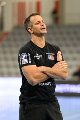 Flohr, Matthias Coach, HBW Balingen Weilstetten GER, Bavaria, HSC 2000 Coburg v HBW Balingen Weilstetten, 2 Handball Bundesliga, Handball, Matchday 5, Season 2025 2026, 7 30 p.m., Saturday, 27 09 2025 GER, Bavaria, HSC 2000 Coburg v HBW Balingen Weilstetten, 2 Handball Bundesliga, Handball, Matchday 5, Season 2025 2026, 7 30 p.m., Saturday, 27 09 2025 Coburg Copyright: xEibner-Pressefoto MartinxHerbstx EP_MHT