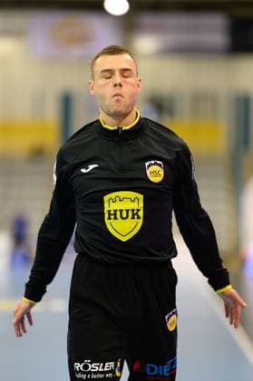 Apfel, Fabian TW, HSC 2000 Coburg, 28 on warm-up GER, Bavaria, HSC 2000 Coburg vs HBW Balingen Weilstetten, 2 Handball Bundesliga, Handball, Matchday 5, Season 2025 2026, 7 30 p.m., Saturday, 27 09 2025 GER, Bavaria, HSC 2000 Coburg vs HBW Balingen Weilstetten, 2 Handball Bundesliga, Handball, Matchday 5, Season 2025 2026, 7 30 p.m., Saturday, 27 09 2025 Coburg Copyright: xEibner-Pressefoto MartinxHerbstx EP_MHT
