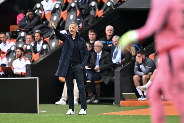 FC Lorient v AS Monaco FC - Ligue 1 McDonald s 2025 2026 Adi HUTTER (Entraineur Monaco ASM) during the Ligue 1 McDonald s match between Lorient and Monaco at Stade du Moustoir on September 27, 2025 in Lorient, France. Lorient France  Copyright: xFEPx 776348139