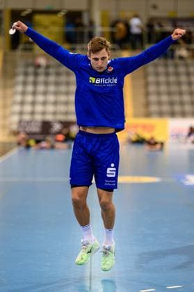 Wente, Till Rueckraum Links, HBW Balingen Weilstetten, 21 GER, Bayern, HSC 2000 Coburg vs HBW Balingen Weilstetten, 2 Handball Bundesliga, Handball, Matchday 5, Season 2025 2026, 7 30 p.m., Saturday, 27 09 2025 GER, Bayern, HSC 2000 Coburg vs HBW Balingen Weilstetten, 2 Handball Bundesliga, Handball, Matchday 5, Season 2025 2026, 7 30 p.m., Saturday, 27 09 2025 Coburg Copyright: xEibner-Pressefoto MartinxHerbstx EP_MHT