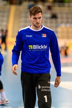 Kornecki, Mateusz TW, HBW Balingen Weilstetten, 1 GER, Bavaria, HSC 2000 Coburg v HBW Balingen Weilstetten, 2 Handball Bundesliga, Handball, Matchday 5, Season 2025 2026, 7 30 p.m., Saturday, 27 09 2025 GER, Bavaria, HSC 2000 Coburg v HBW Balingen Weilstetten, 2 Handball Bundesliga, Handball, Matchday 5, Season 2025 2026, 7 30 p.m., Saturday, 27 09 2025 Coburg Copyright: xEibner-Pressefoto MartinxHerbstx EP_MHT