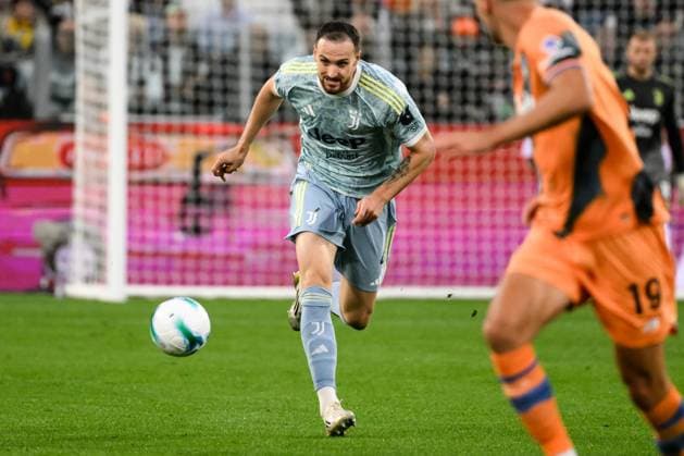 Federico Gatti of Juventus FC in action during the Serie A 2025 2026 football match between Juventus FC and Atalanta BC at Juventus Stadium in Torino (Italy), September 27, 2025. andreaxstaccioli