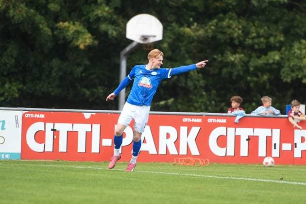 Soccer I Men I Season 2025 2026 I Regionalliga Nord I 11 Matchday I SC Weiche Flensburg 08 SSV Jeddeloh II I 27 09 2025 Pascal Steinwender 27, SSV Jeddeloh II Copyright: xLobeca JanxKirschnerx