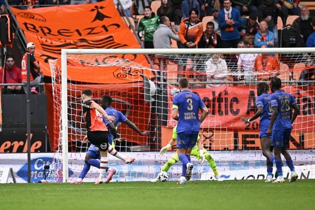FC Lorient v AS Monaco FC - Ligue 1 McDonald s 2025 2026 10 Pablo PAGIS (fcl) during the Ligue 1 McDonald s match between Lorient and Monaco at Stade du Moustoir on September 27, 2025 in Lorient, France. Lorient France  Copyright: xFEPx 776348139